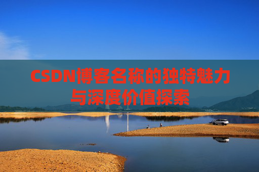 CSDN博客名称的独特魅力与深度价值探索
